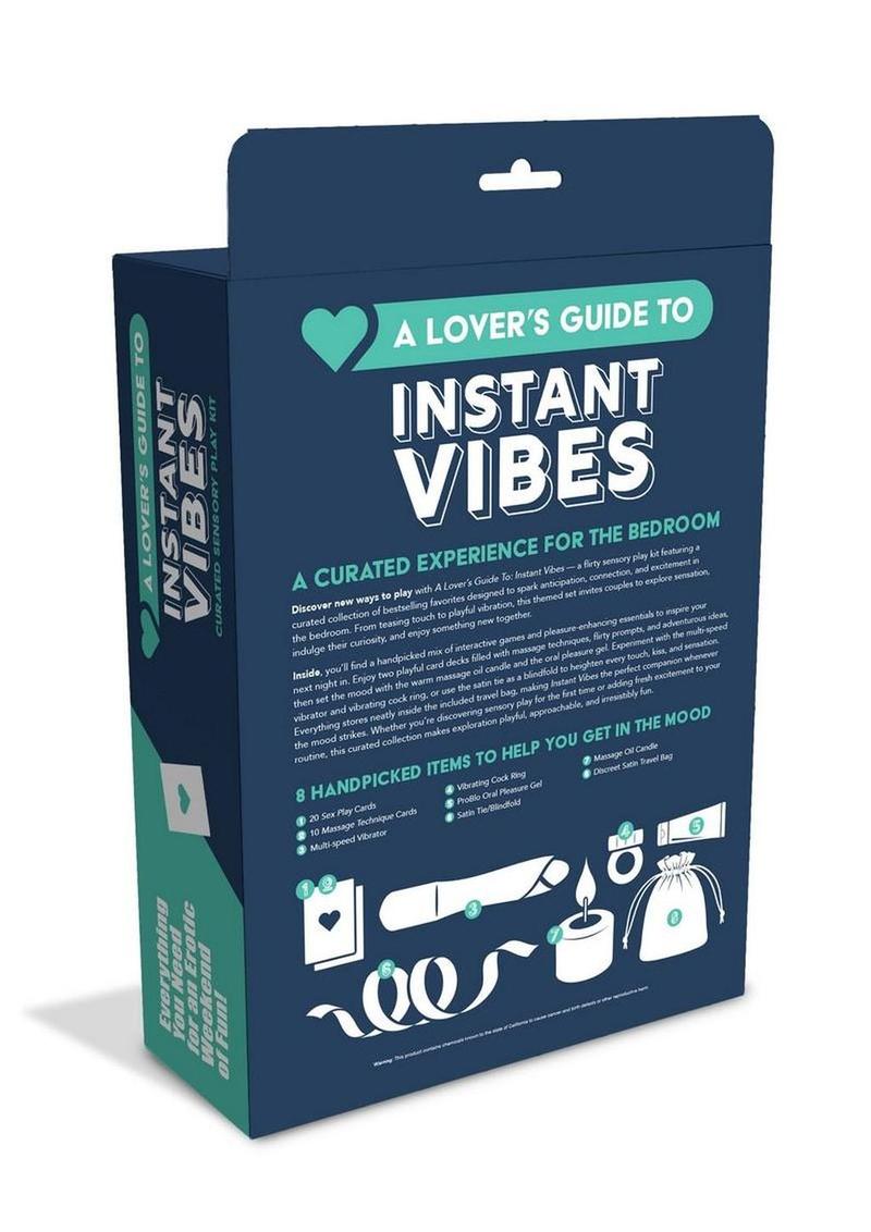 A Lover's Guide to Instant Vibes Couples Play Kit
