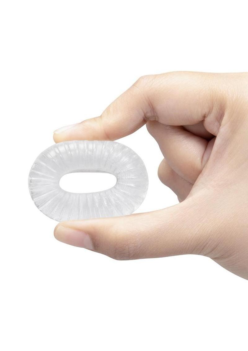 B-Vibe Stretch Tech Swirl Ultra Stretchy Cock Ring