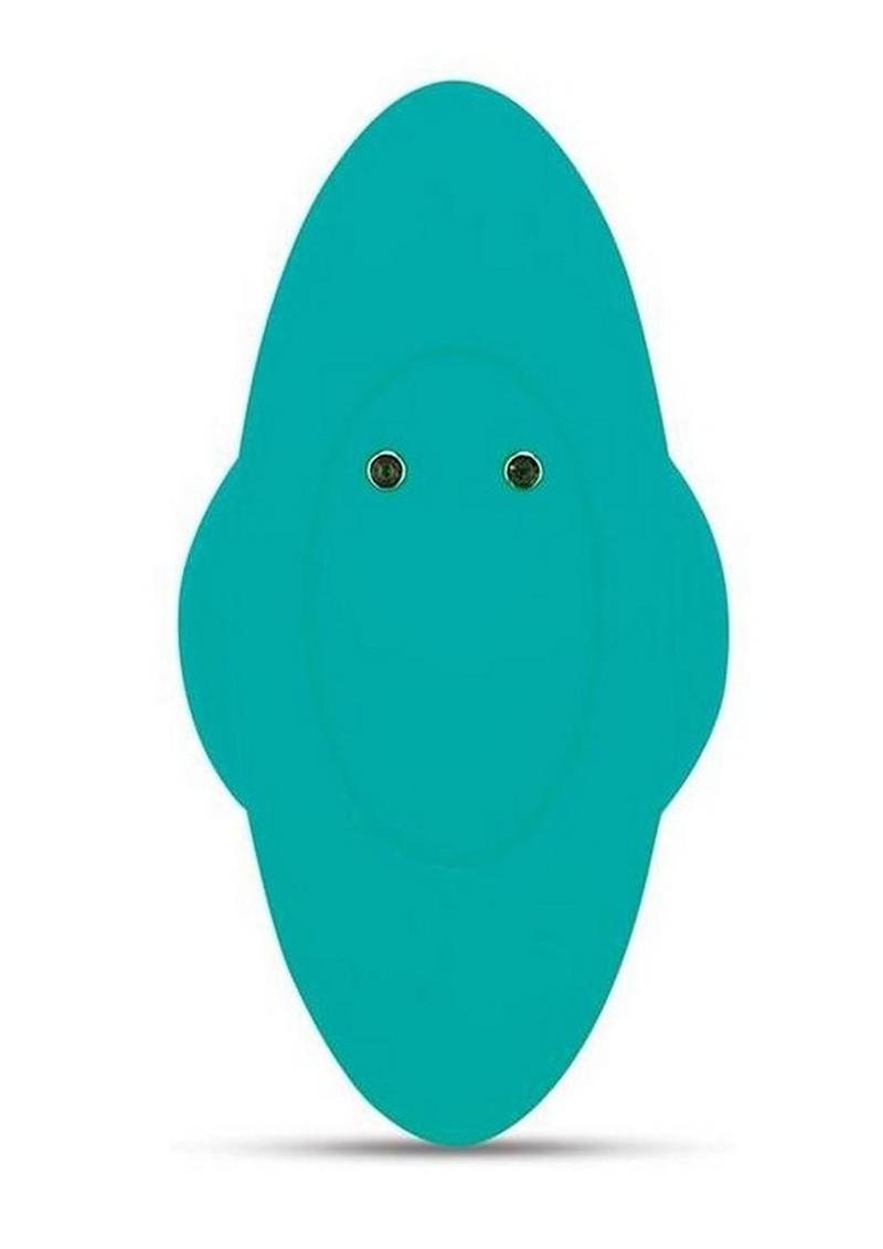 Bodywand 4Play Quiver Rechargeable Vibrating Butt Plug - Aqua