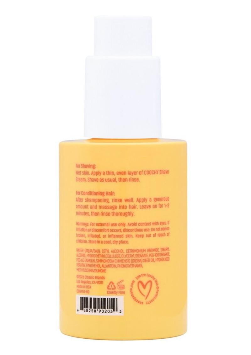 Coochy Shave Cream Peachy Keen 3.4oz Travel Size