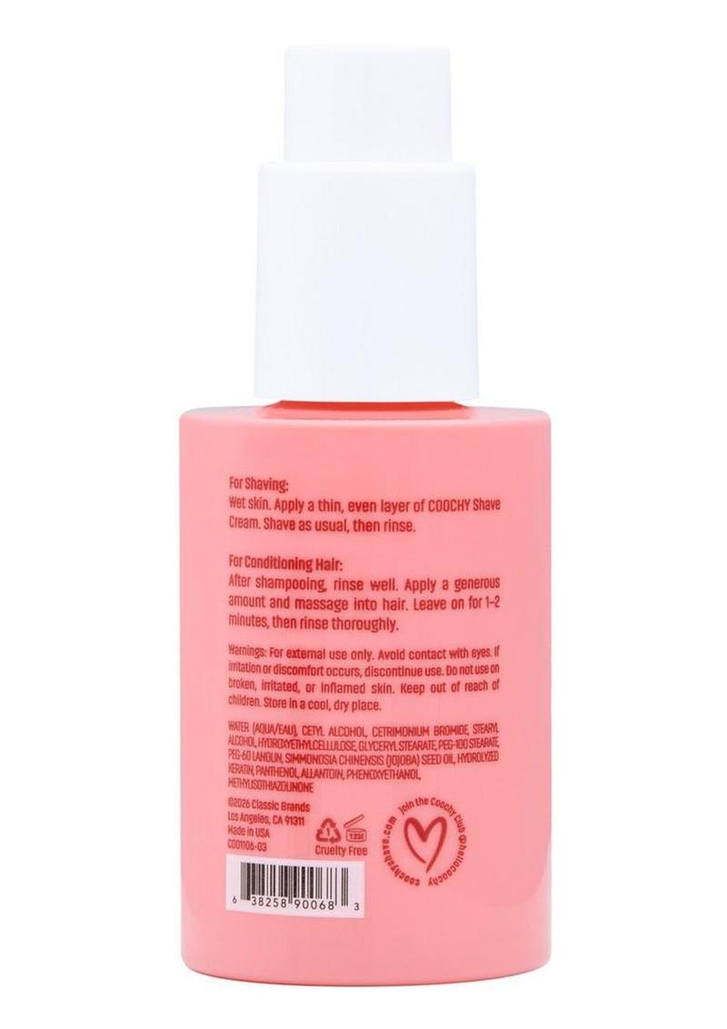 Coochy Shave Cream Pear Berry 3.4oz Travel Size