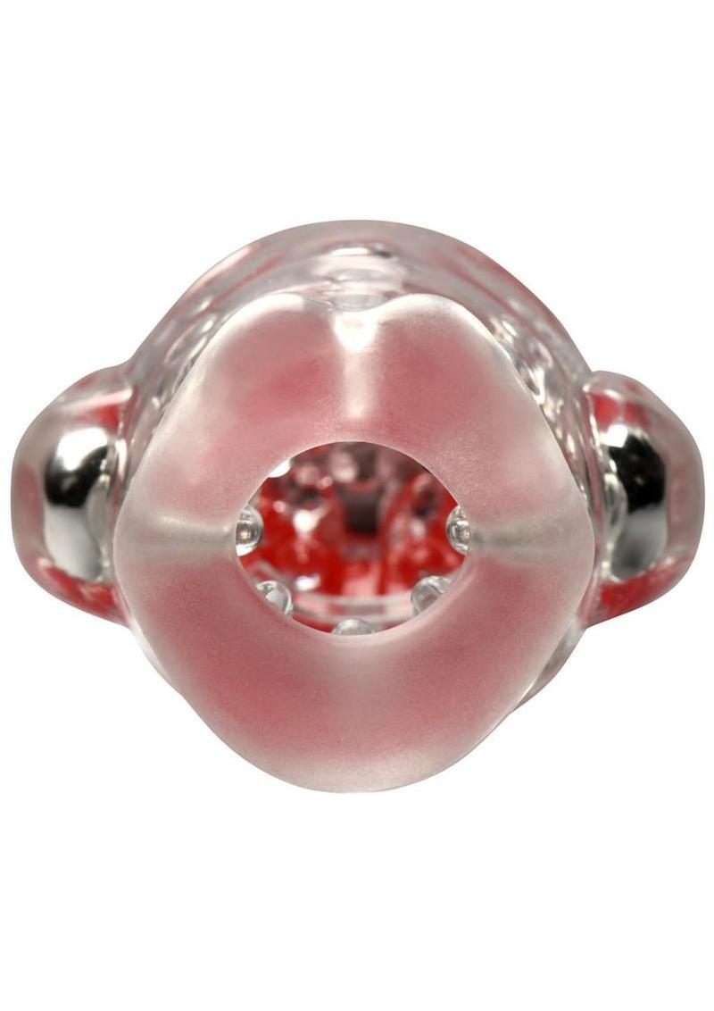 Jock Power Suck Sucking and Vibrating Rechargeable Masturbator with Remote - Mouth