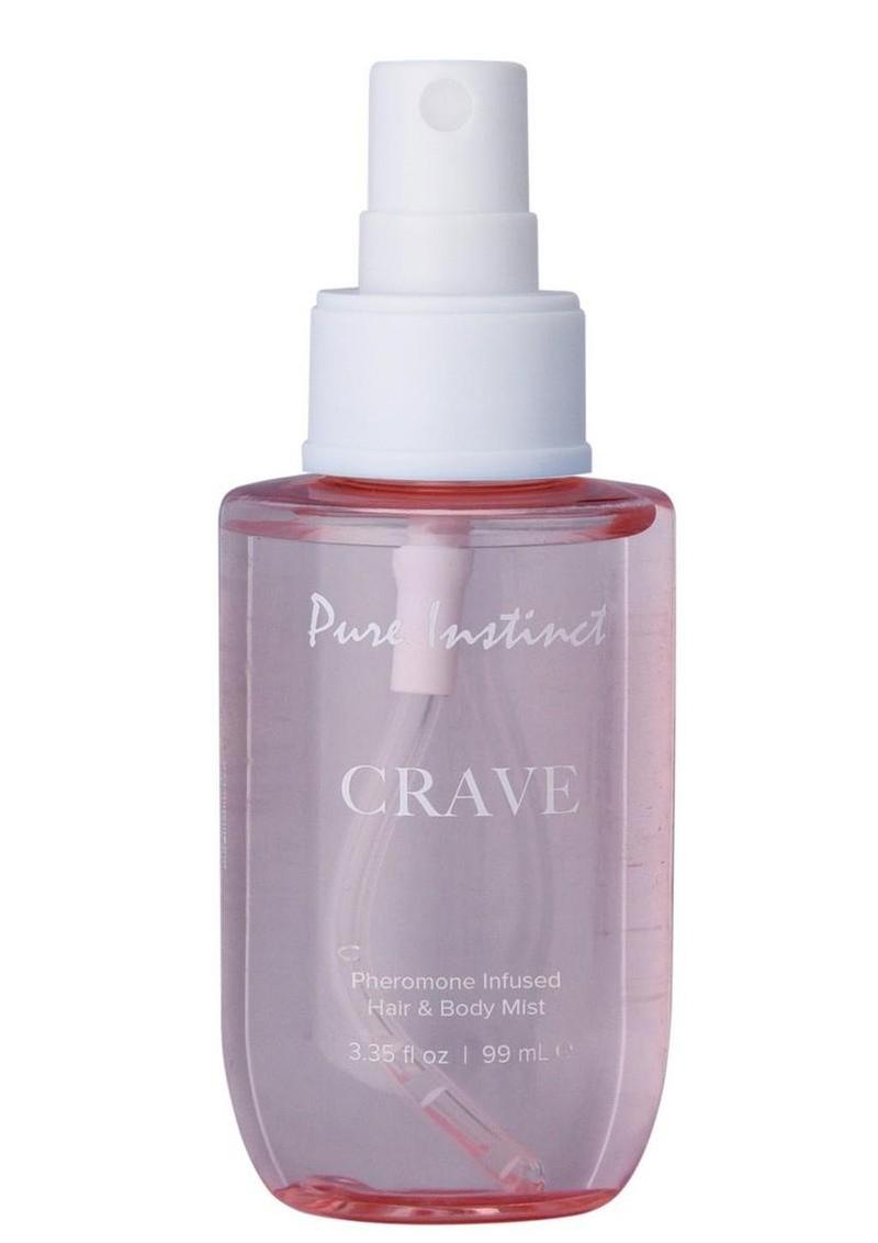 Pure Instinct Pheromone Hair and Body Mist - Crave - 3.35oz/99ml