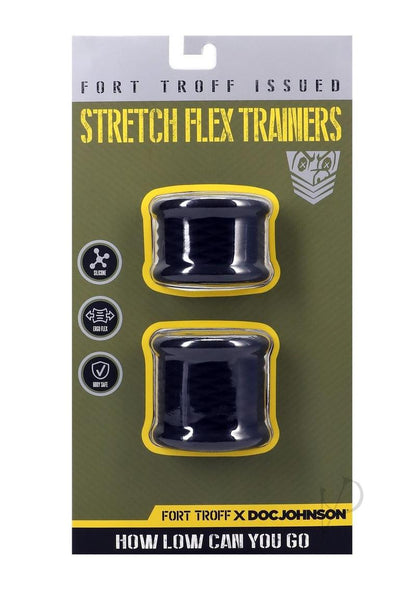 Fort Troff Stretch Flex Silicone Trainers - Black