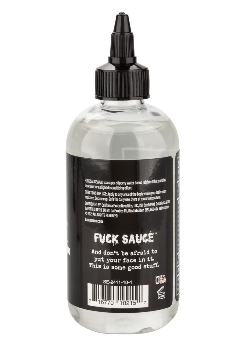 Fuck Sauce Anal Numbing Water Based Lubricant The Adult Shoppe Fuck Sauce Anal Numbing Water Based Lubricant The Adult Shoppe