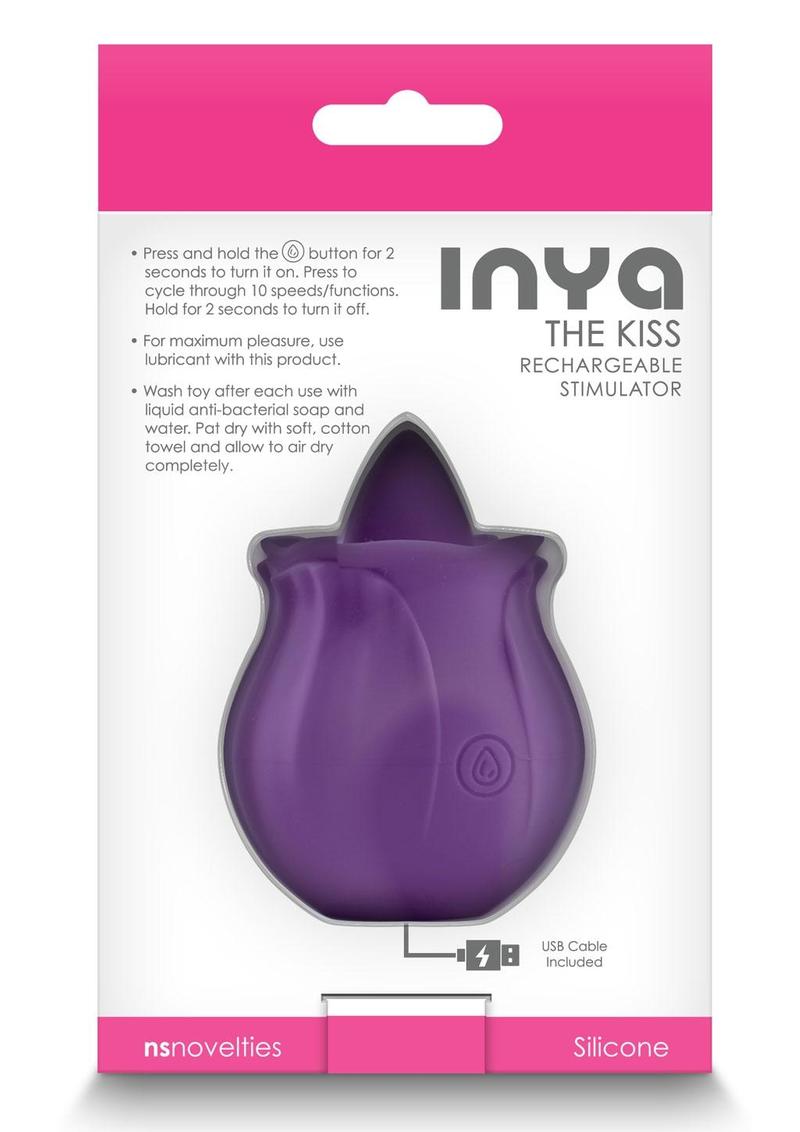 Inya The Kiss Rechargeable Silicone Clitoral Stimulator