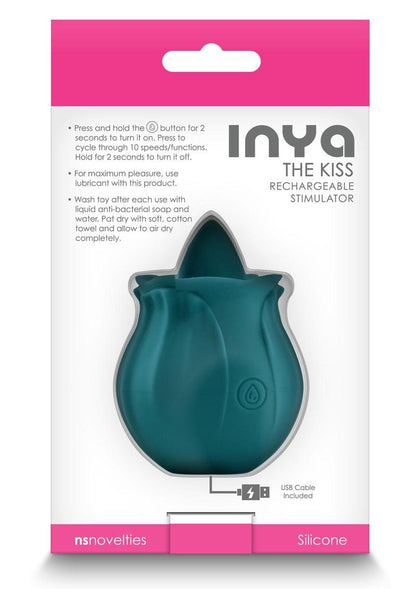 Inya The Kiss Rechargeable Silicone Clitoral Stimulator