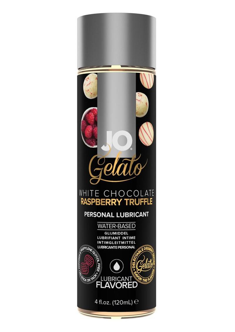 JO Gelato Water Based Lube White Chocolate Raspberry - 4oz