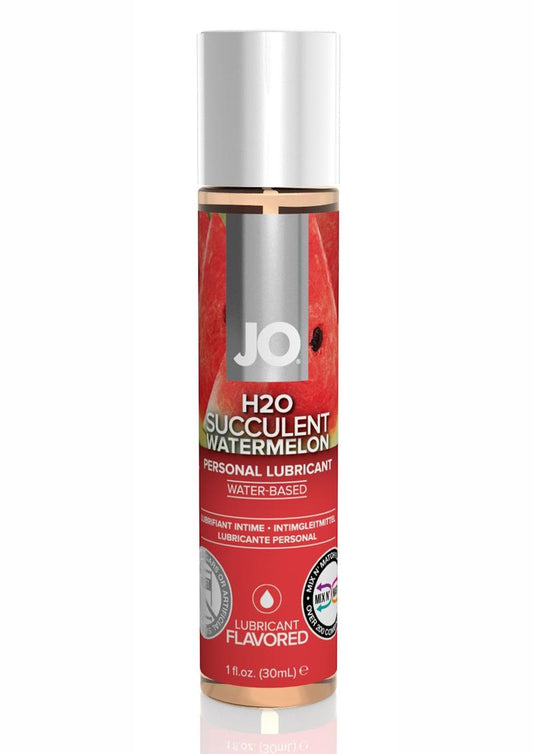 JO H2o Water Based Flavored Lubricant Succulent Watermelon - 1oz