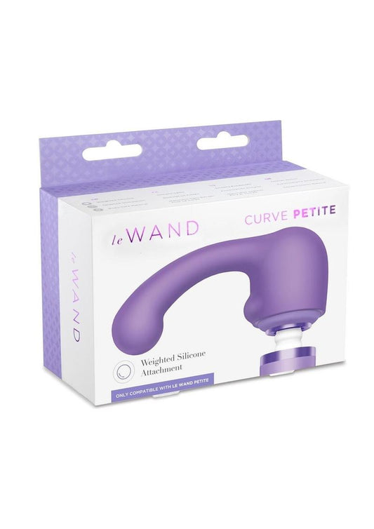 Le Wand Petite Curve Silicone Attachment Cover - Purple/Violet
