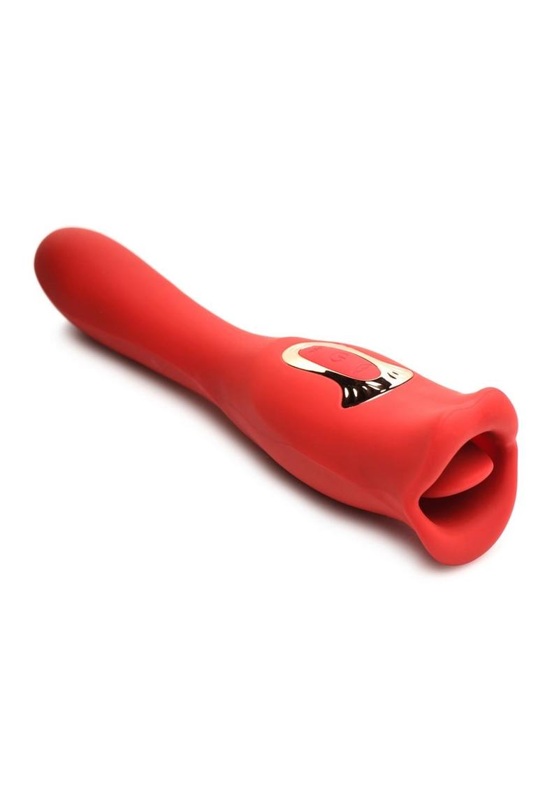 Lickgasm Kiss and Tell Pro Dual-Ended Kissing Rechargeable Silicone Vibrator