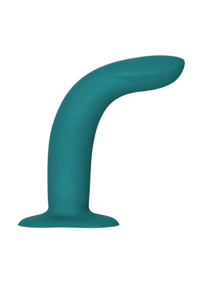 Limba M Silicone Posable Dildo with Suction Cup Base - Deep Sea