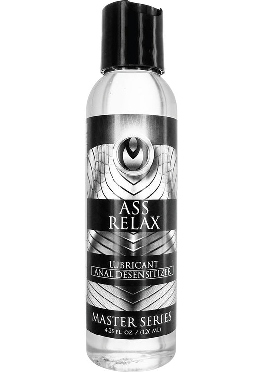 Master Series Ass Relax Water Based Desensitizing Lubricant - 4.25oz