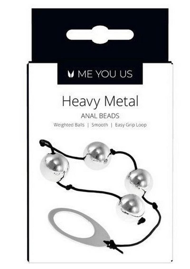 Me You Us Heavy Metal Anal Beads