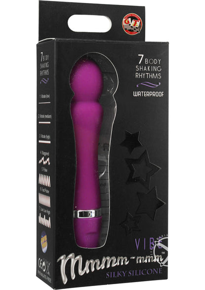 Mmmm Mmm Silicone Pop Vibrator - Lavender/Purple
