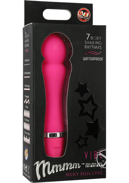 Mmmm Mmm Silicone Pop Vibrator - Pink