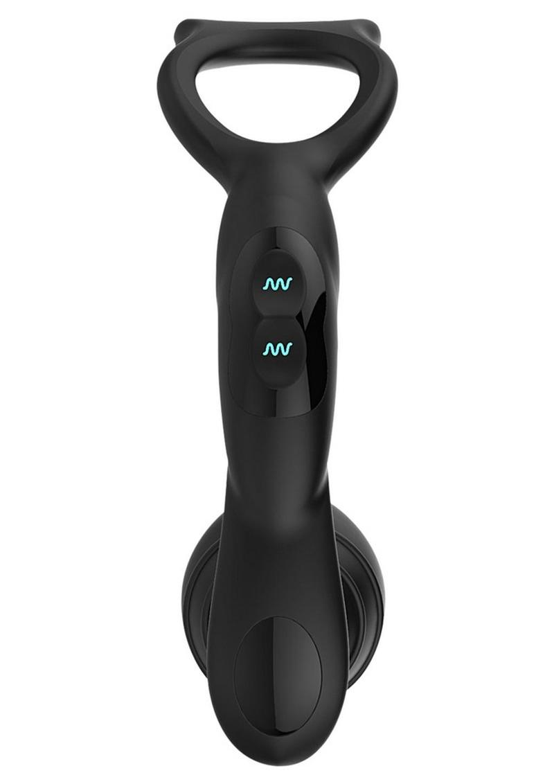 Nexus Simul8 Rechargeable Silicone Butt Plug Edition Vibrating Dual Motor Anal Cock and Ball