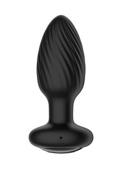Nexus Tornado Rechargeable Silicone Rotating Butt Plug with Remote Control