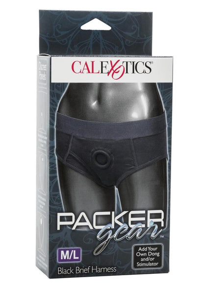 Packer Gear Brief Harness - Black - Large/Medium