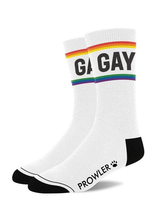 Prowler Gay Socks - Multicolor/Rainbow/White