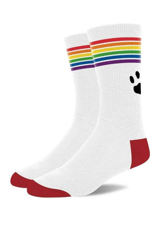 Prowler Pride Socks - Multicolor/Rainbow/White