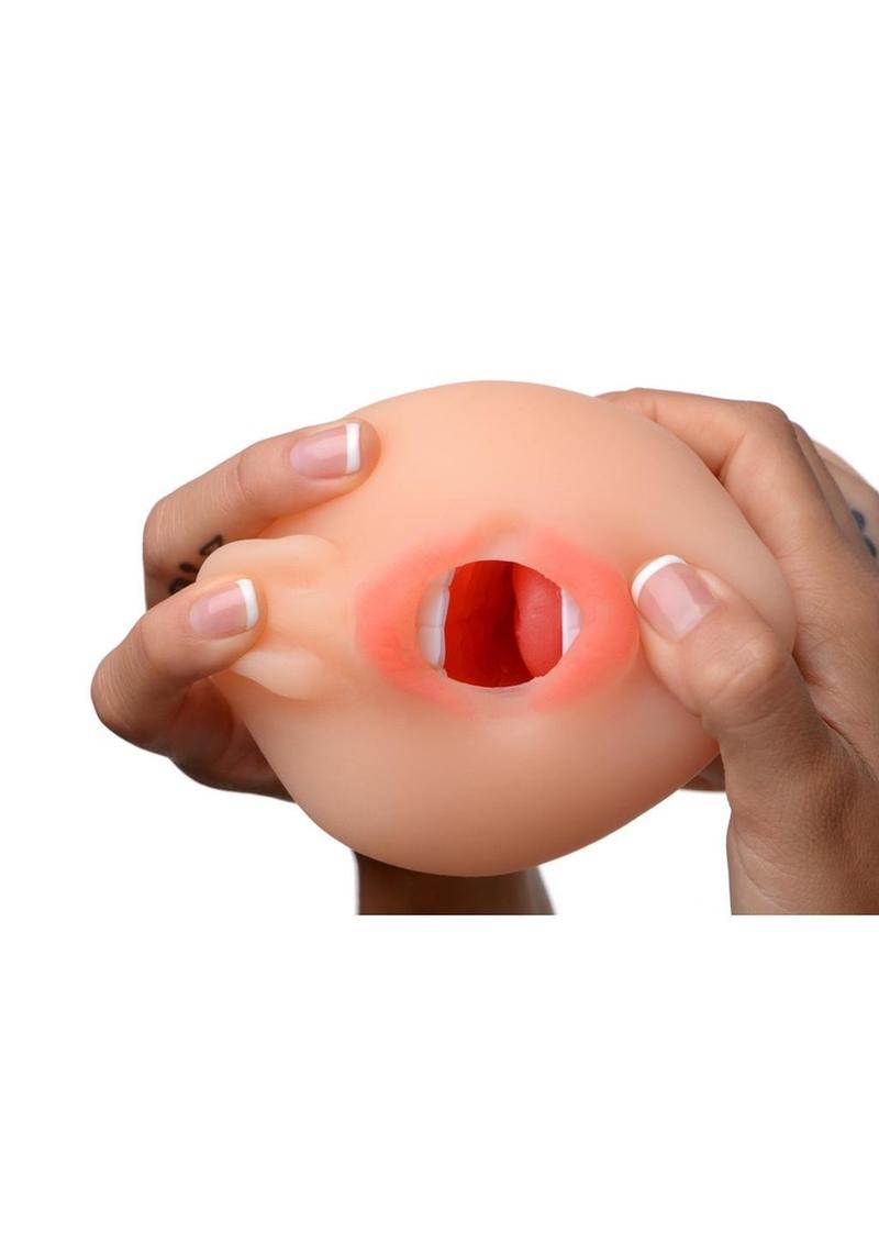 Sexflesh Deluxe Sarah's Sexy Mouth Stroker