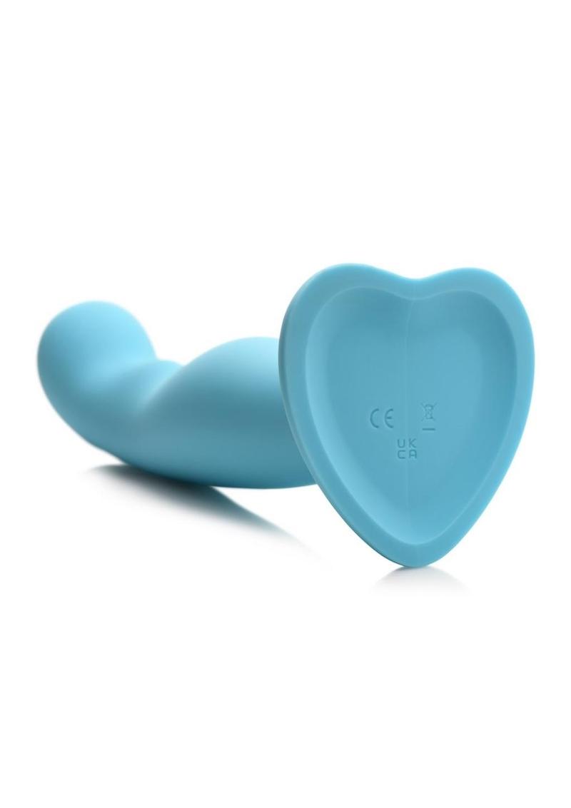 Simply Sweet 21x Vibrating Thick Rechargeable Silicone Dildo with Remote