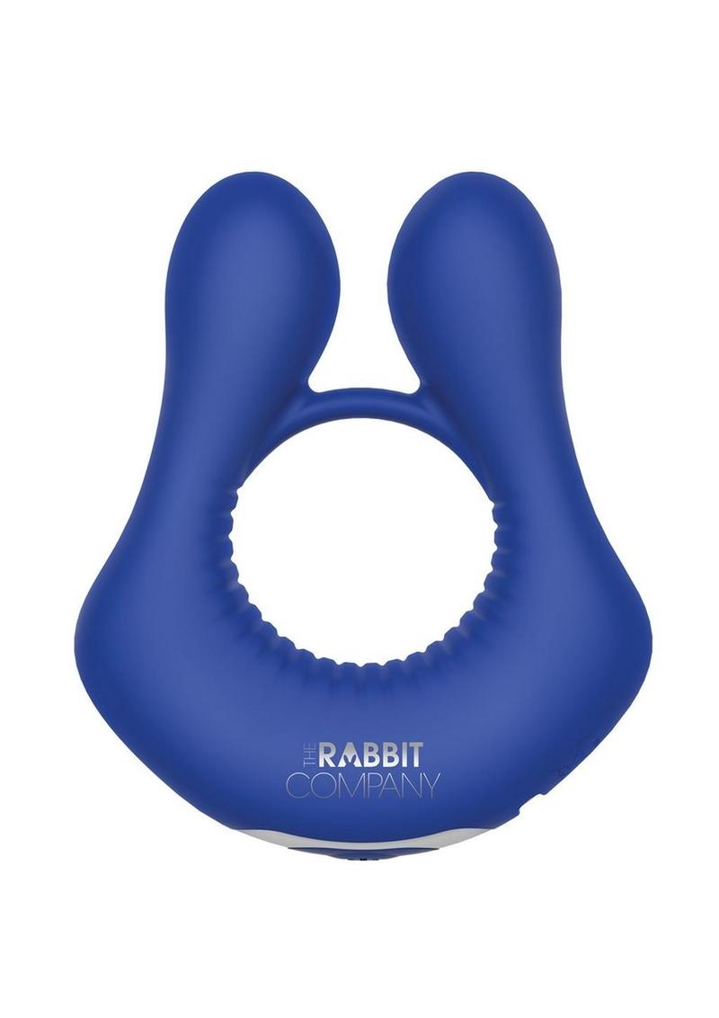 The Deluxe Rabbit Ring Rechargeable Silicone Couples Ring