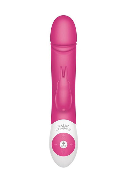The Thrusting Rabbit Rechargeable Silicone Vibrator with Clitoral Stimulation