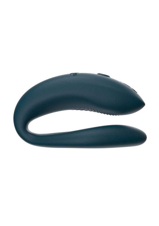 We-Vibe Sync O Rechargeable Silicone Couples Vibrator with Remote Control - Velvet - Green