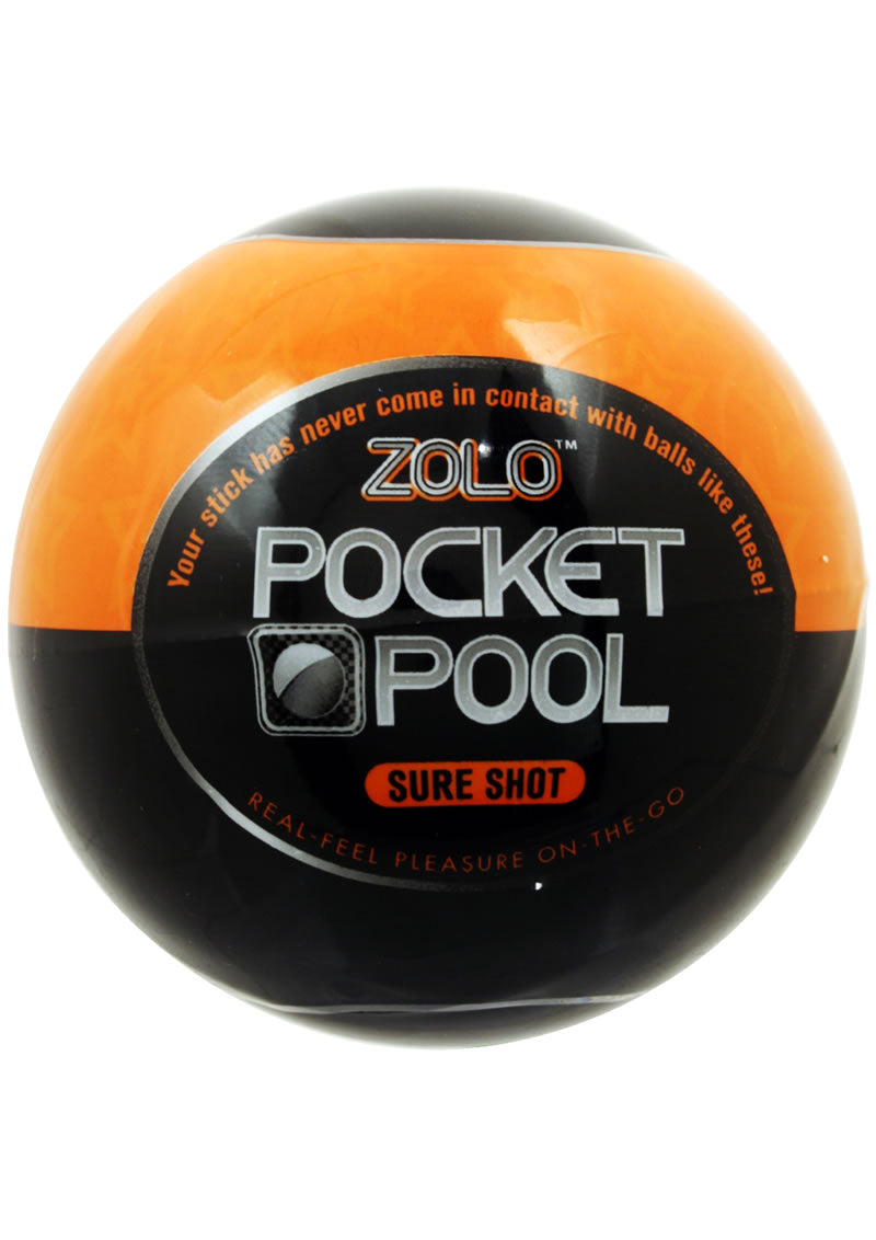 ZOLO Pocket Pool Sure Shot Masturbator Sleeve The Adult Shoppe ZOLO Pocket Pool Sure Shot Masturbator Sleeve The Adult Shoppe
