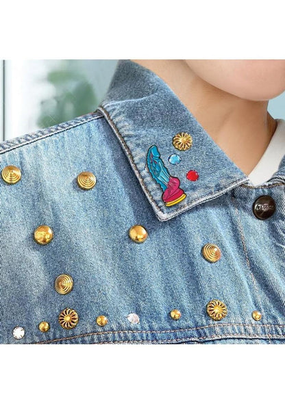 Alien Nation Enamel Pin - Dragon