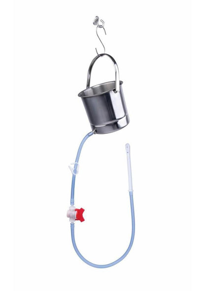 Aquaclean Stainless Steel Bucket Mate Set with Interchangeable Nozzle