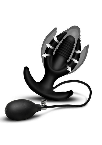 Ass Lock Magnetic Inflatable Anchor Silicone Anal Plug