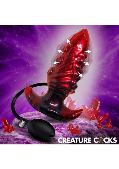 Creature Cocks Asstopus Tentacle Inflatable Silicone Anal Plug