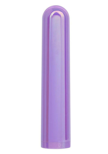 Aura Rounded Rechargeable Silicone Stimulator - Purple