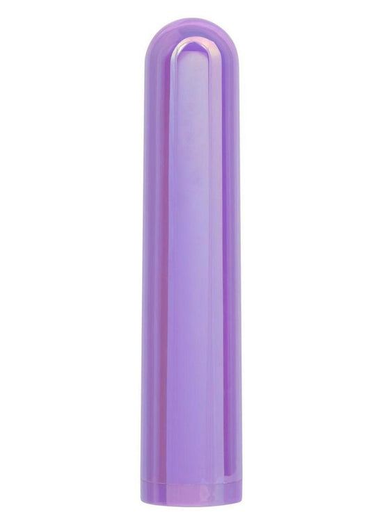 Aura Rounded Rechargeable Silicone Stimulator - Purple