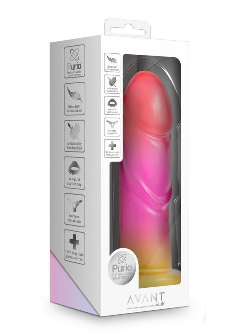 Avant Handcrafted Artisan Silicone Dildo - Sunburst