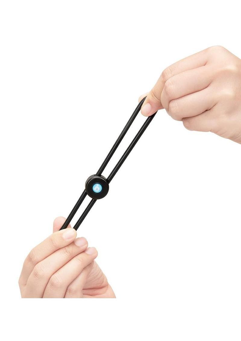 B-Vibe Lasso Grip Adjustable Silicone Cock Ring