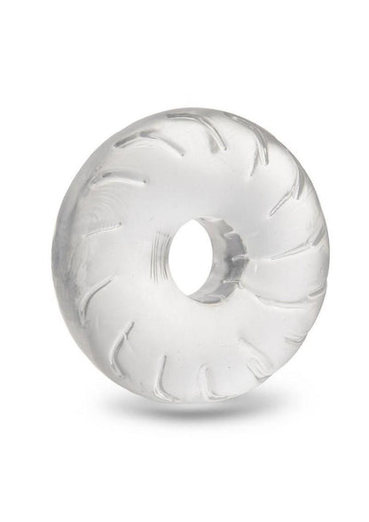 B-Vibe Stretch Tech Drive Ultra Stretchy Cock Ring - Clear