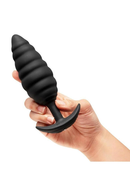 B-Vibe Twist Texture Silicone Plug