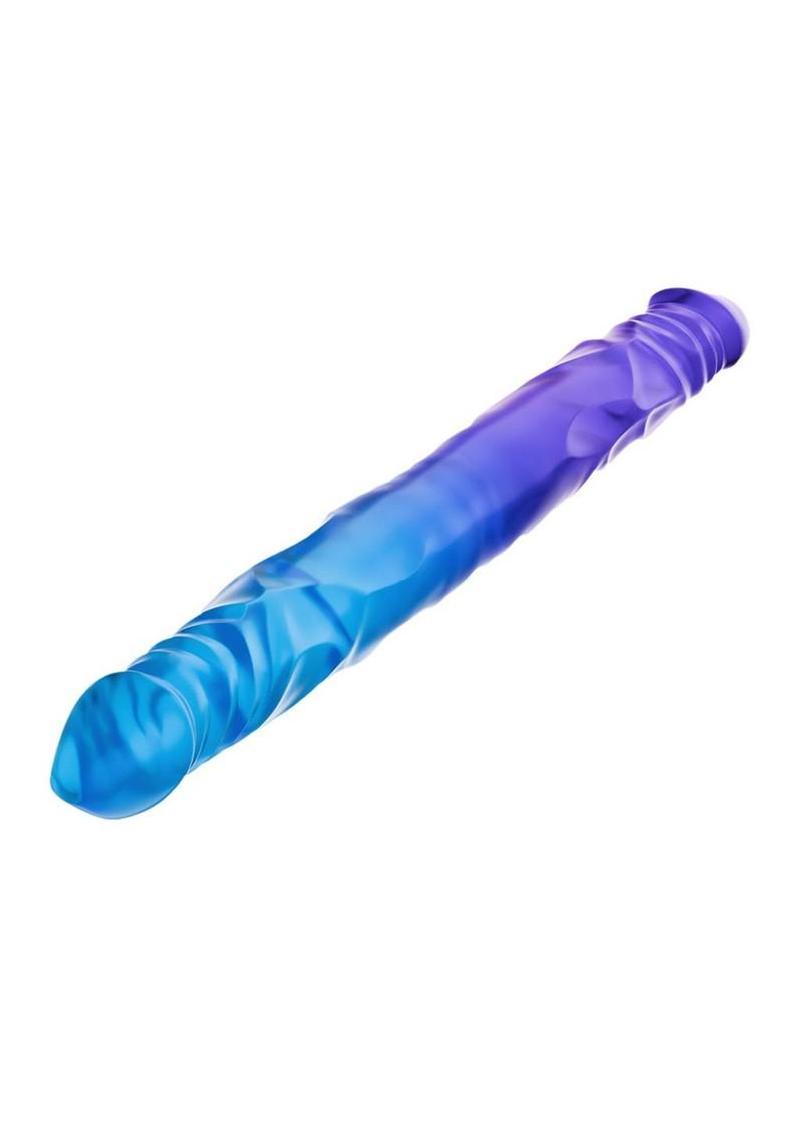 B Yours Sugar Stud Double Dildo - Blue - 13.75in