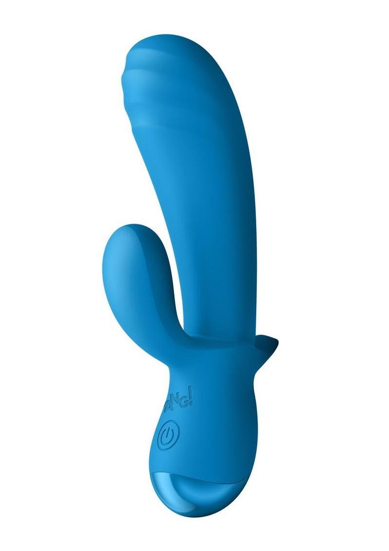 Bang! Flexible Thick Rechargeable Silicone Rabbit Vibrator
