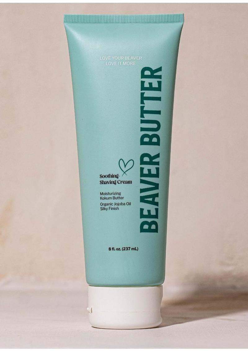 Beaver Butter Unscented Shaving - Cream - 8oz