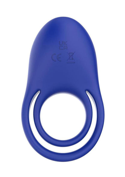Bodywand 4Play Bonding Time Rechargeable Silicone Cock Ring - Navy
