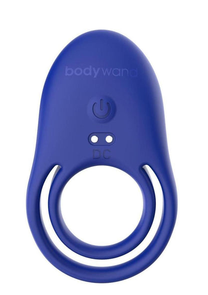 Bodywand 4Play Bonding Time Rechargeable Silicone Cock Ring - Navy