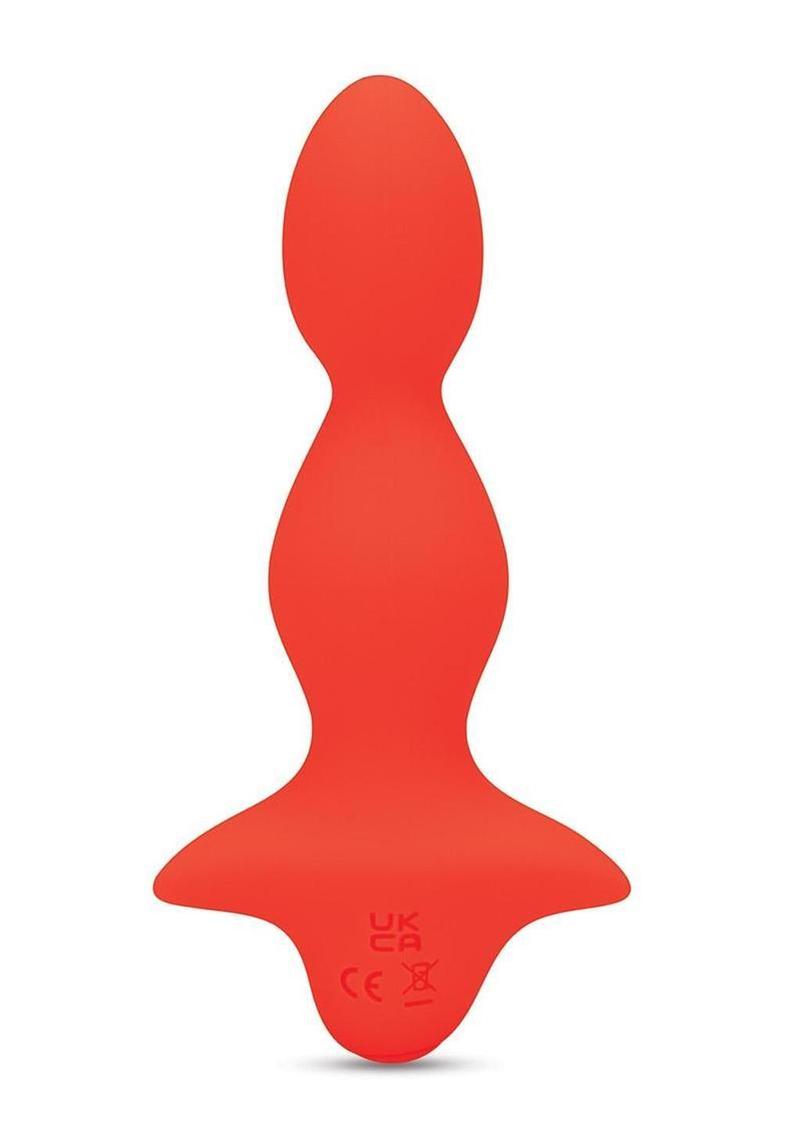 Bodywand 4Play Buzzy Beads Rechargeable Vibrating Anal Beads - Orange