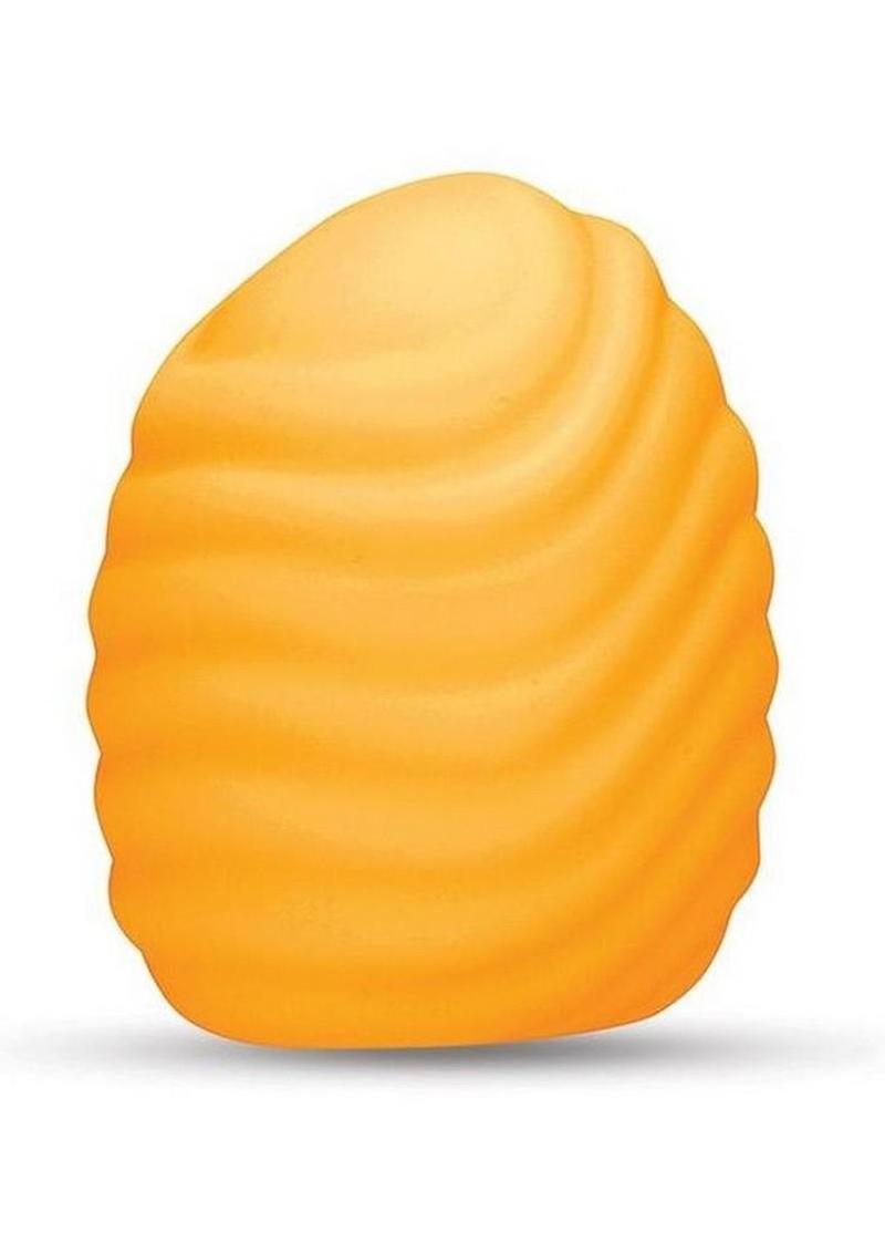 Bodywand 4Play Mini Grip Reversible Textured Stroker - Orange
