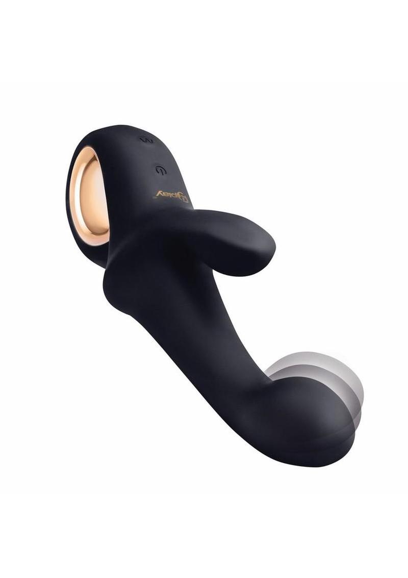 Bodywand G-Play Come Hither and Clitoral Rechargeable Silicone Vibrator
