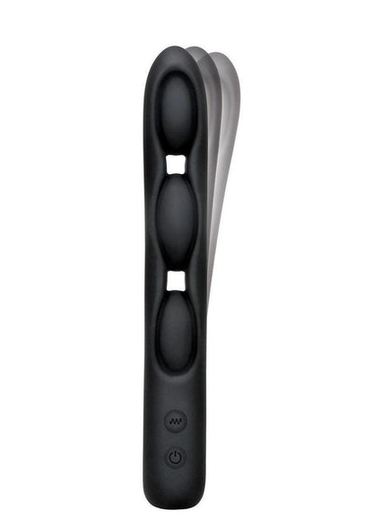 Bodywand Triple Play Tri-Vibe Flexible Beaded Rechargeable Silicone Vibrator